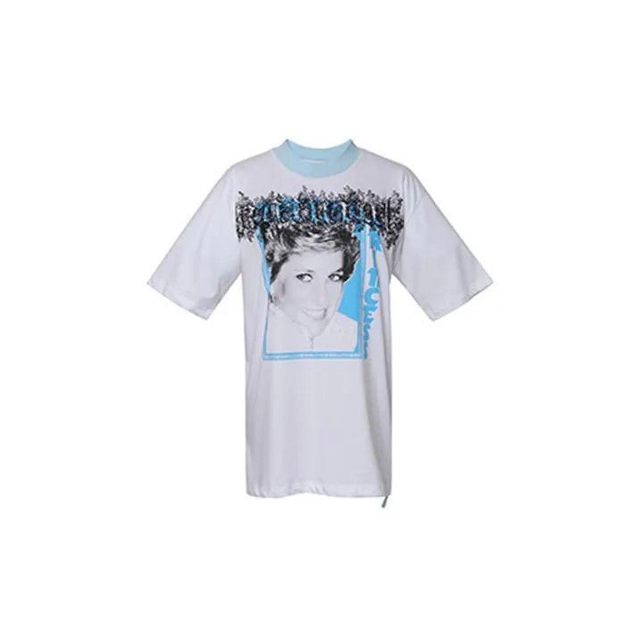 Off-White Off-White Diana Princess Graphic T-shirt 0079 Size XS / US 0-2 / IT 36-38 - 2 Thumbnail