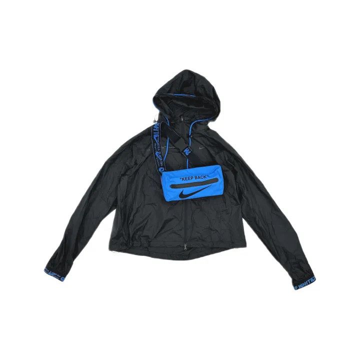 Off-White Nike x OFF-WHITE Black Foldable Jacket 0079 Size M / US 6-8 / IT 42-44 - 2 Thumbnail