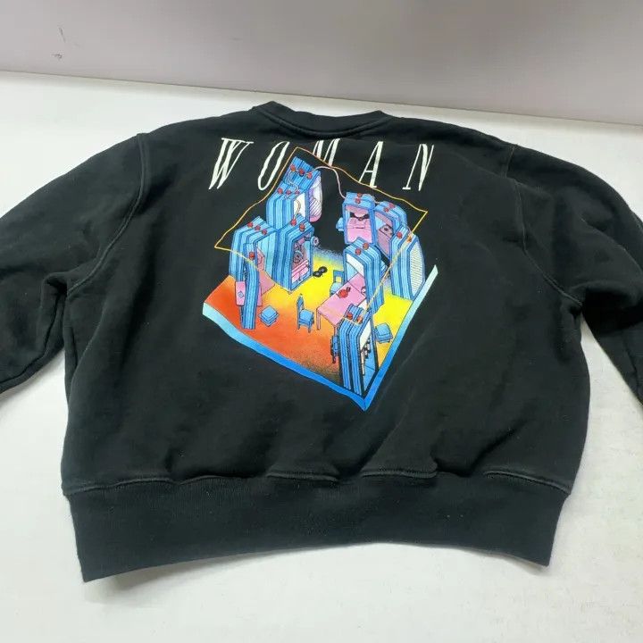 Off-White Off-White Black Long Sleeve Sweatshirt for Women 0079 Size S / US 4 / IT 40 - 6 Thumbnail