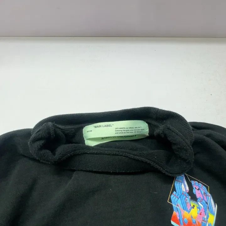 Off-White Off-White Black Long Sleeve Sweatshirt for Women 0079 Size S / US 4 / IT 40 - 7 Thumbnail