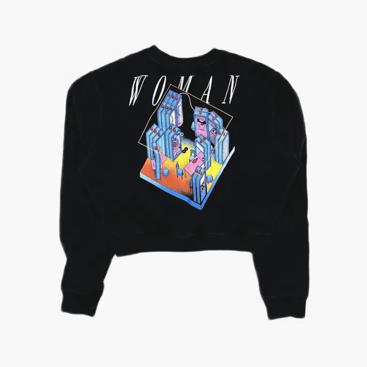 Off-White Off-White Black Long Sleeve Sweatshirt for Women 0079 Size S / US 4 / IT 40 - 3 Thumbnail