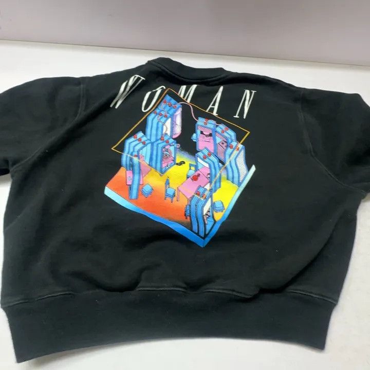 Off-White Off-White Black Long Sleeve Sweatshirt for Women 0079 Size S / US 4 / IT 40 - 11 Thumbnail