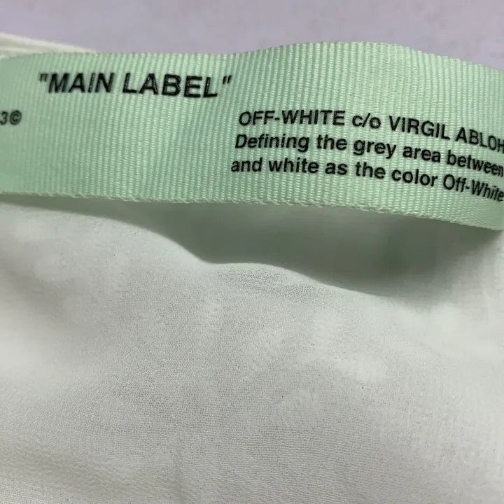 Off-White OFF-WHITE Hollow V-Neck Long Sleeve Dress 0079 Size M / US 6-8 / IT 42-44 - 5 Thumbnail