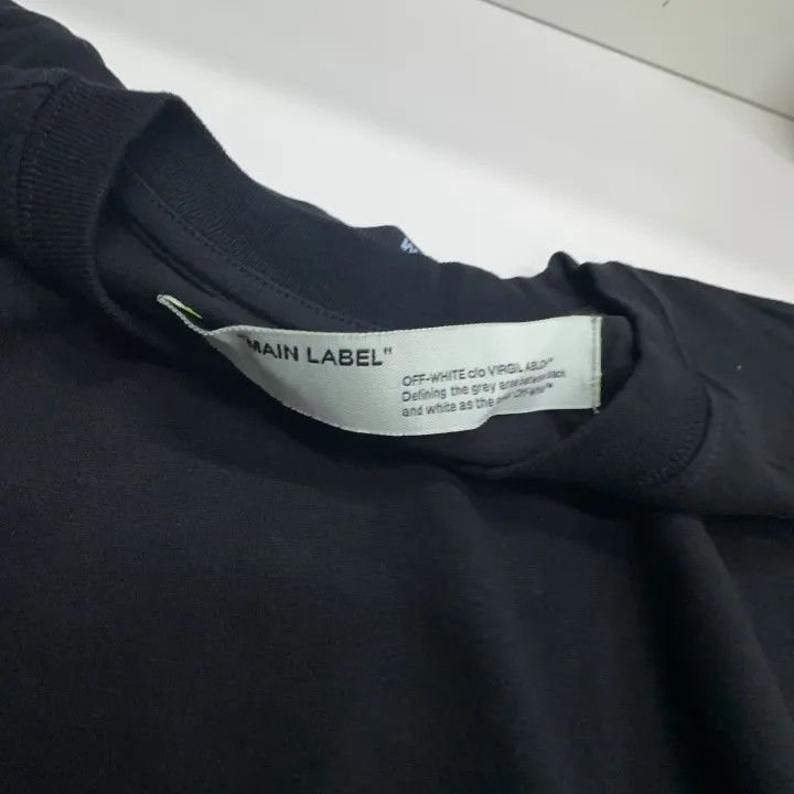 Off-White OFF-WHITE Black Short Sleeve T-Shirt with Arrow Print 0079 Size S / US 4 / IT 40 - 5 Thumbnail