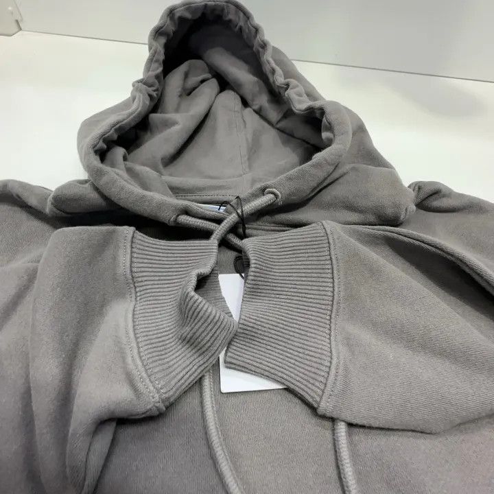 Off-White Off-White SS22 Gray Hoodie with Back Arrow Design 0079 Size S / US 4 / IT 40 - 7 Thumbnail