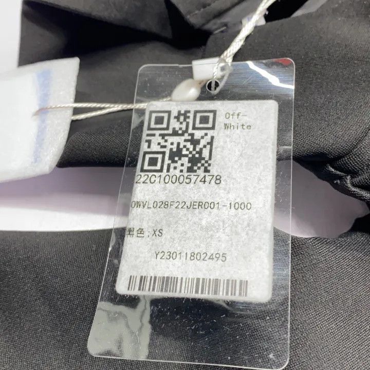 Off-White Off-White Logo Print Zip-Up Jacket for Women 0079 Size XS / US 0-2 / IT 36-38 - 5 Thumbnail