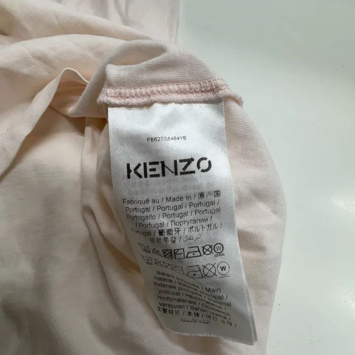 Kenzo Kenzo Logo Round Neck T-Shirt for Women 0079 Size S / US 4 / IT 40 - 5 Thumbnail