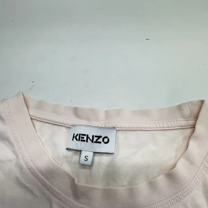 Kenzo Kenzo Logo Round Neck T-Shirt for Women 0079 Size S / US 4 / IT 40 - 4 Thumbnail