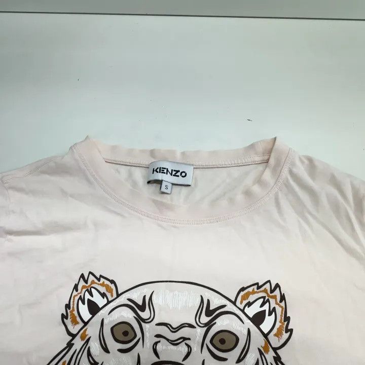 Kenzo Kenzo Logo Round Neck T-Shirt for Women 0079 Size S / US 4 / IT 40 - 6 Thumbnail