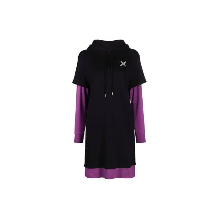 Kenzo KENZO FW21 Layered Hooded Dress 0079 Size XL / US 12-14 / IT 48-50 - 2 Thumbnail