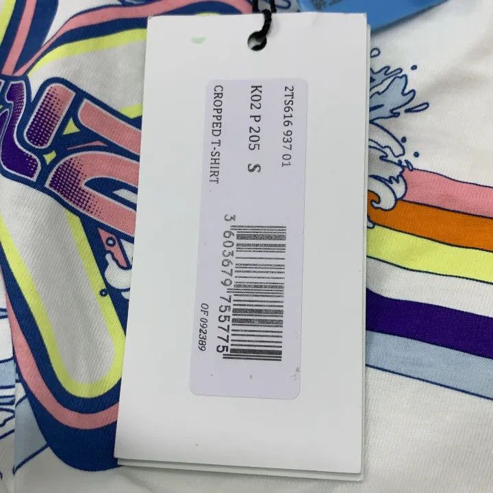 Kenzo KENZO Rainbow Logo Short Sleeve T-shirt for Women 0079 Size S / US 4 / IT 40 - 5 Thumbnail