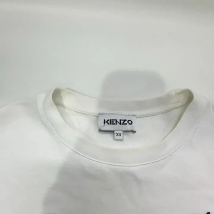 Kenzo Kenzo Tiger Logo Cotton T-Shirt for Women 0079 Size XS / US 0-2 / IT 36-38 - 6 Thumbnail