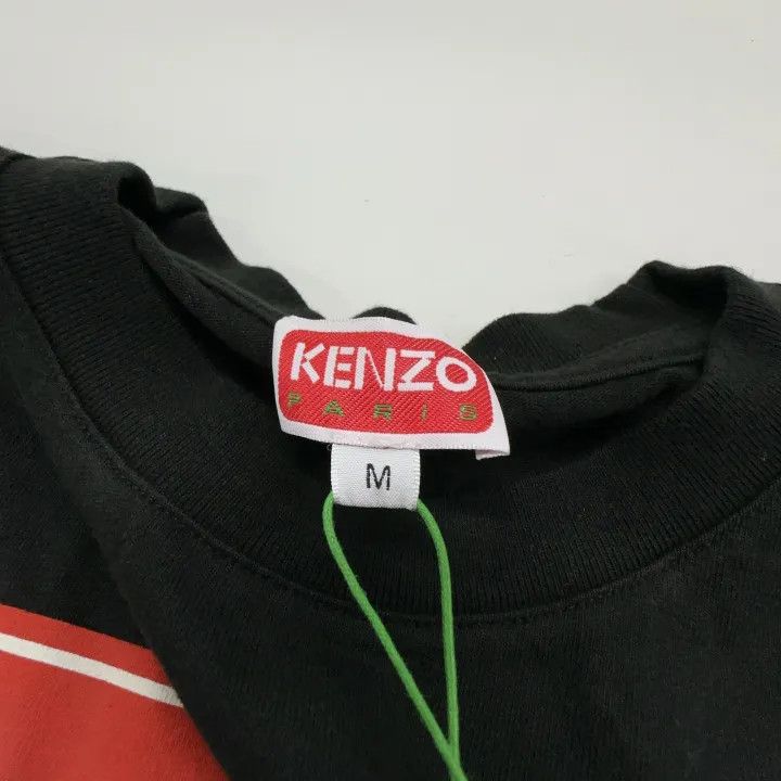 Kenzo KENZO Logo Print Short Sleeve T-Shirt for Women 0079 Size M / US 6-8 / IT 42-44 - 4 Thumbnail