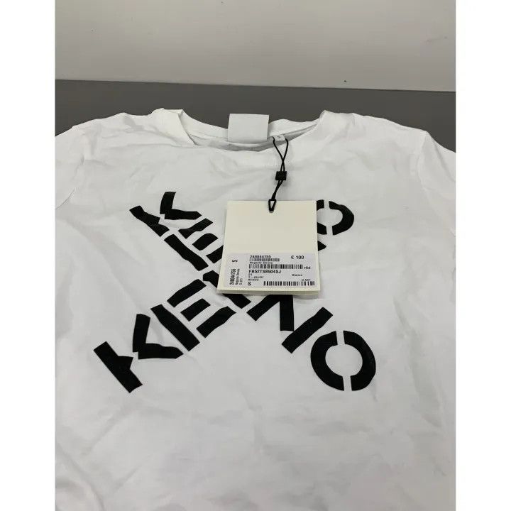Kenzo KENZO Printed Logo Short Sleeve T-Shirt 0079 Size S / US 4 / IT 40 - 4 Thumbnail
