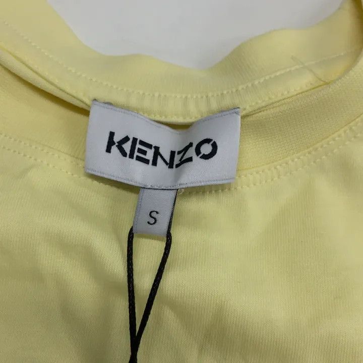 Kenzo Kenzo Logo Print Cotton T-Shirt for Women 0079 Size S / US 4 / IT 40 - 4 Thumbnail