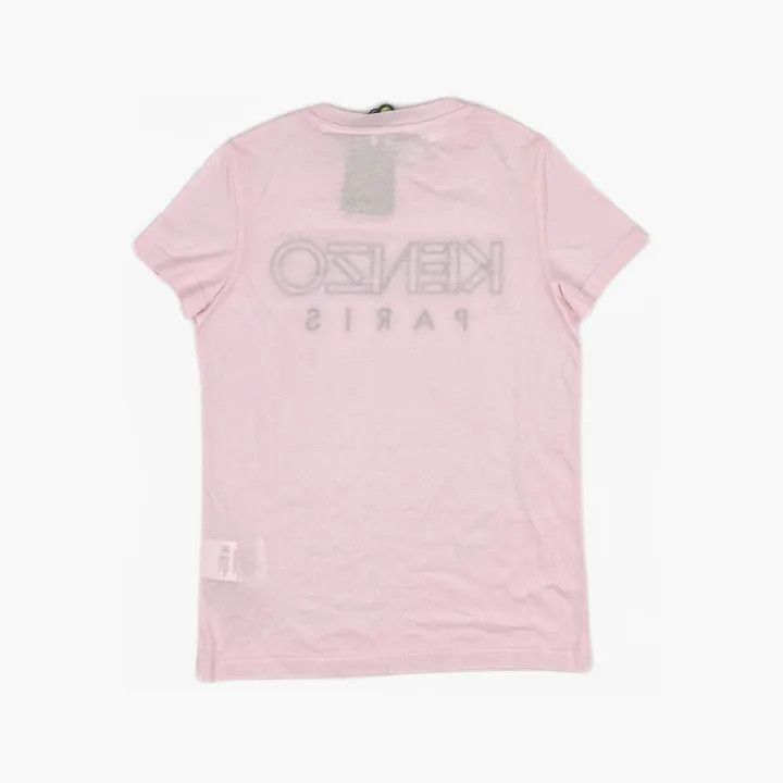 Kenzo Kenzo Pink Logo Graphic Short Sleeve T-Shirt 0079 Size XS / US 0-2 / IT 36-38 - 3 Thumbnail