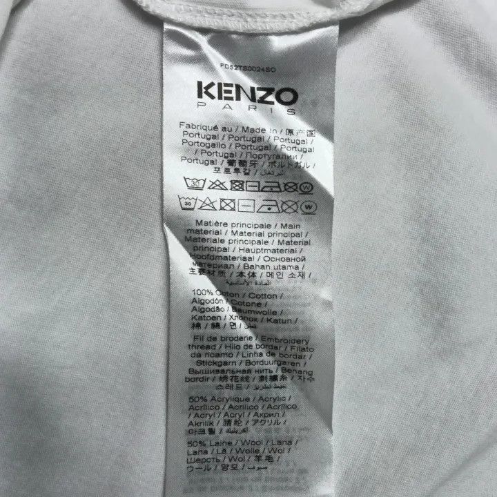 Kenzo Kenzo Cartoon Print Short Sleeve T-Shirt 0079 Size M / US 6-8 / IT 42-44 - 6 Thumbnail