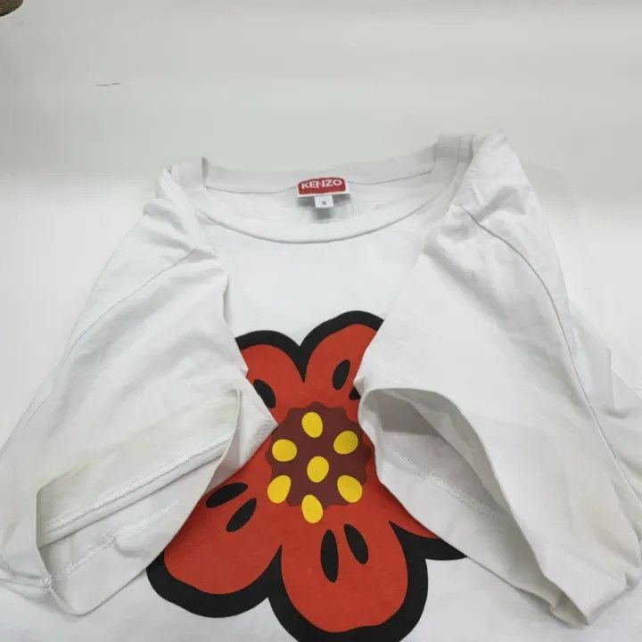 Kenzo Kenzo Floral Print T-Shirt for Spring Summer 0079 Size S / US 4 / IT 40 - 6 Thumbnail
