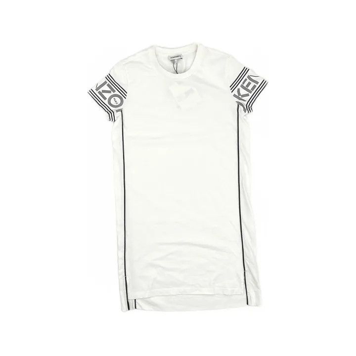 Kenzo KENZO Cotton Short Sleeve A-Line Dress 0079 Size S / US 4 / IT 40 - 2 Thumbnail