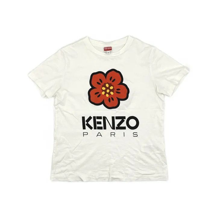 Kenzo Kenzo Floral Print SS23 T-Shirt 0079 Size XS / US 0-2 / IT 36-38 - 2 Thumbnail