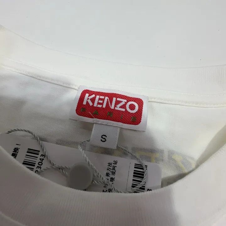 Kenzo Kenzo White Tiger Academy Graphic T-Shirt 0079 Size S / US 4 / IT 40 - 4 Thumbnail