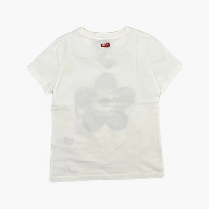 Kenzo KENZO Flower Print Round Neck Short Sleeve T-Shirt 0079 Size S / US 4 / IT 40 - 3 Thumbnail