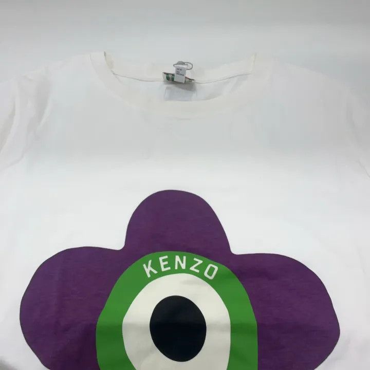 Kenzo Kenzo Floral Print Short Sleeve T-Shirt 0079 Size M / US 6-8 / IT 42-44 - 7 Thumbnail