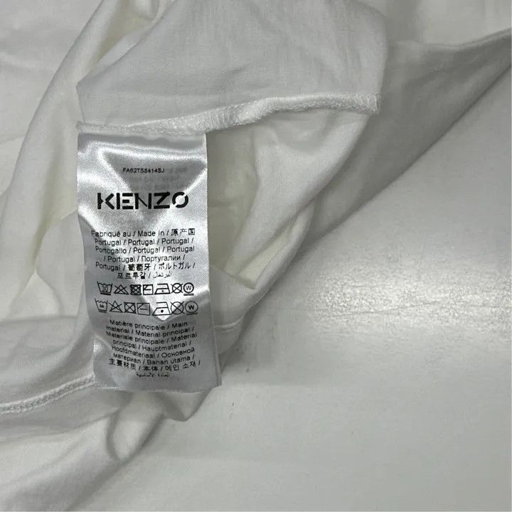 Kenzo KENZO Logo Short Sleeve T-Shirt for Women 0079 Size L / US 10 / IT 46 - 3 Thumbnail