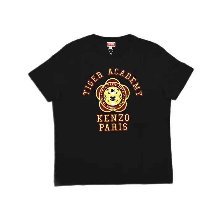Kenzo Kenzo Tiger Academy Black T-Shirt 0079 Size L / US 10 / IT 46 - 2 Thumbnail