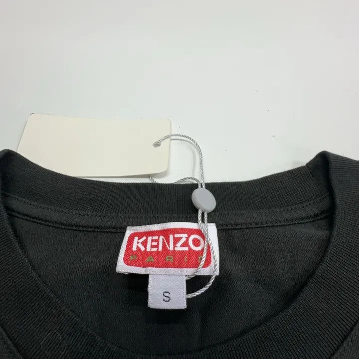 Kenzo KENZO Tiger Academy Black Graphic T-Shirt 0079 Size S / US 4 / IT 40 - 5 Thumbnail