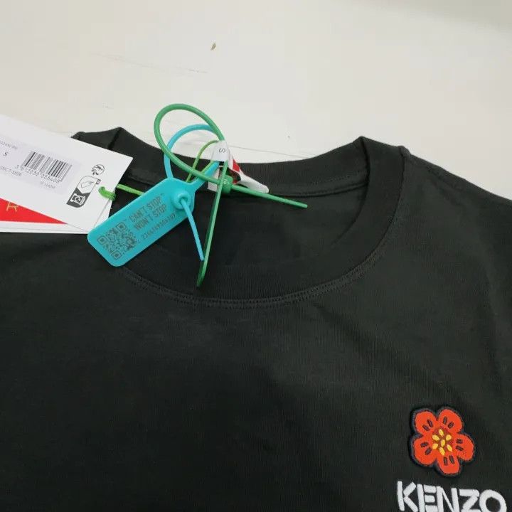 Kenzo Kenzo Classic Black Short Sleeve T-Shirt 0079 Size S / US 4 / IT 40 - 7 Thumbnail