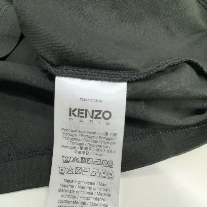 Kenzo Kenzo Classic Black Short Sleeve T-Shirt 0079 Size S / US 4 / IT 40 - 4 Thumbnail