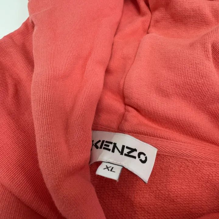 Kenzo Kenzo Red Tiger Logo Hoodie 0079 Size XL / US 12-14 / IT 48-50 - 5 Thumbnail