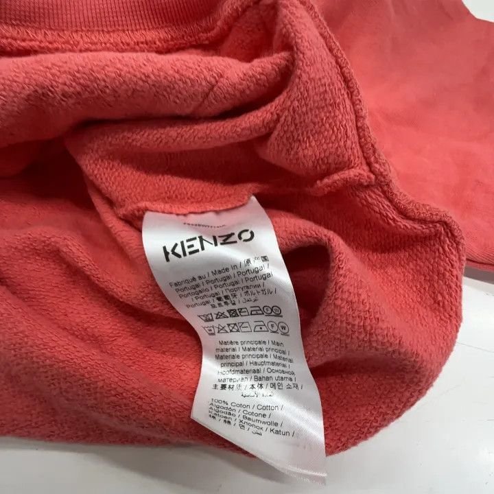 Kenzo Kenzo Red Tiger Logo Hoodie 0079 Size XL / US 12-14 / IT 48-50 - 6 Thumbnail