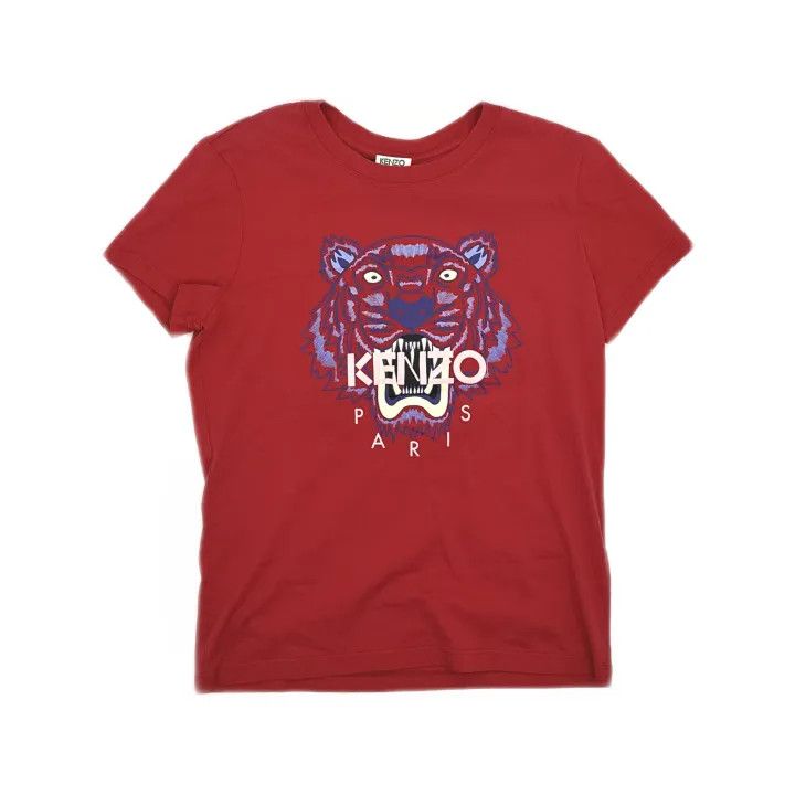 Kenzo KENZO Red Tiger Graphic Short Sleeve T-Shirt 0079 Size M / US 6-8 / IT 42-44 - 2 Thumbnail