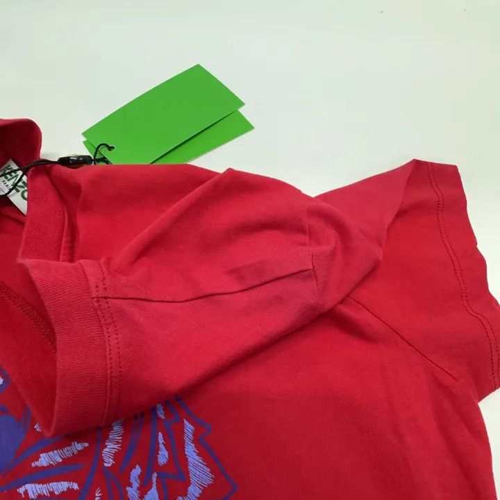 Kenzo KENZO Red Tiger Graphic Short Sleeve T-Shirt 0079 Size M / US 6-8 / IT 42-44 - 7 Thumbnail