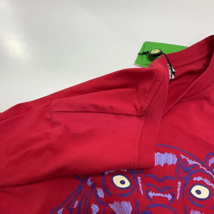 Kenzo KENZO Red Tiger Graphic Short Sleeve T-Shirt 0079 Size M / US 6-8 / IT 42-44 - 6 Thumbnail