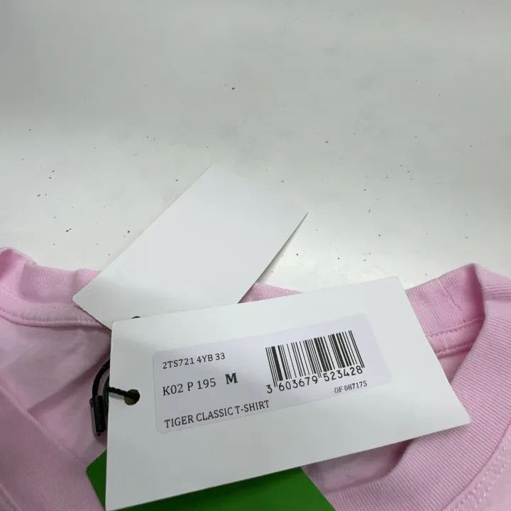 Kenzo KENZO Pink Tiger Print Short Sleeve T-Shirt 0079 Size M / US 6-8 / IT 42-44 - 6 Thumbnail