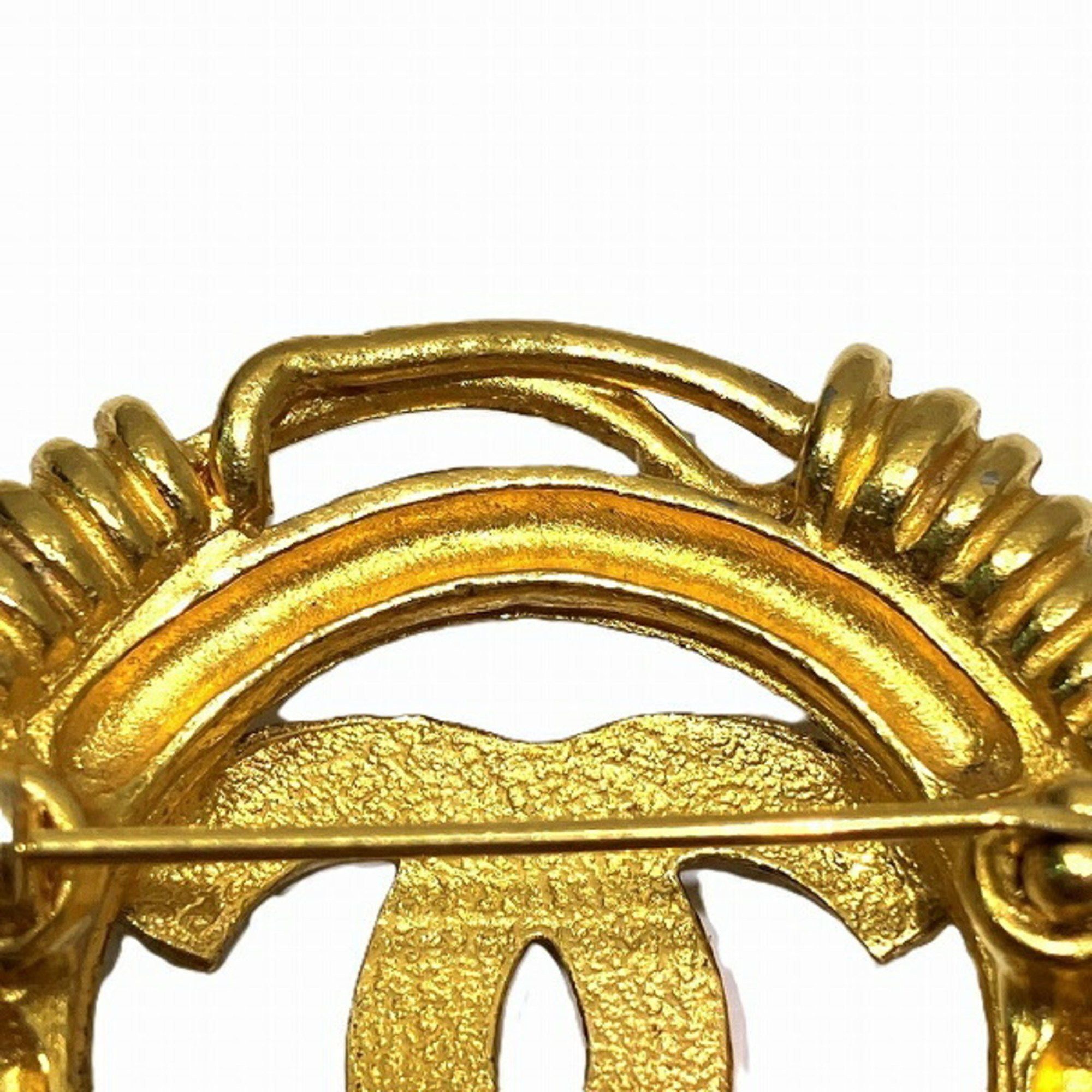 Chanel Chanel Coco Mark brooch Size ONE SIZE - 6 Thumbnail