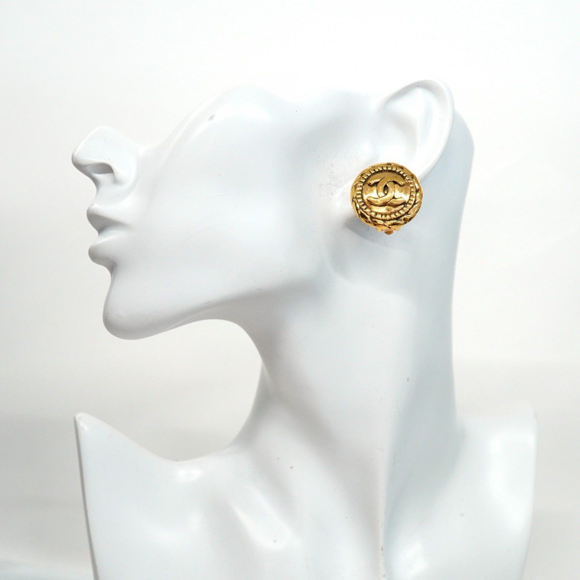 Chanel Chanel Coco Mark earring Size ONE SIZE - 8 Thumbnail