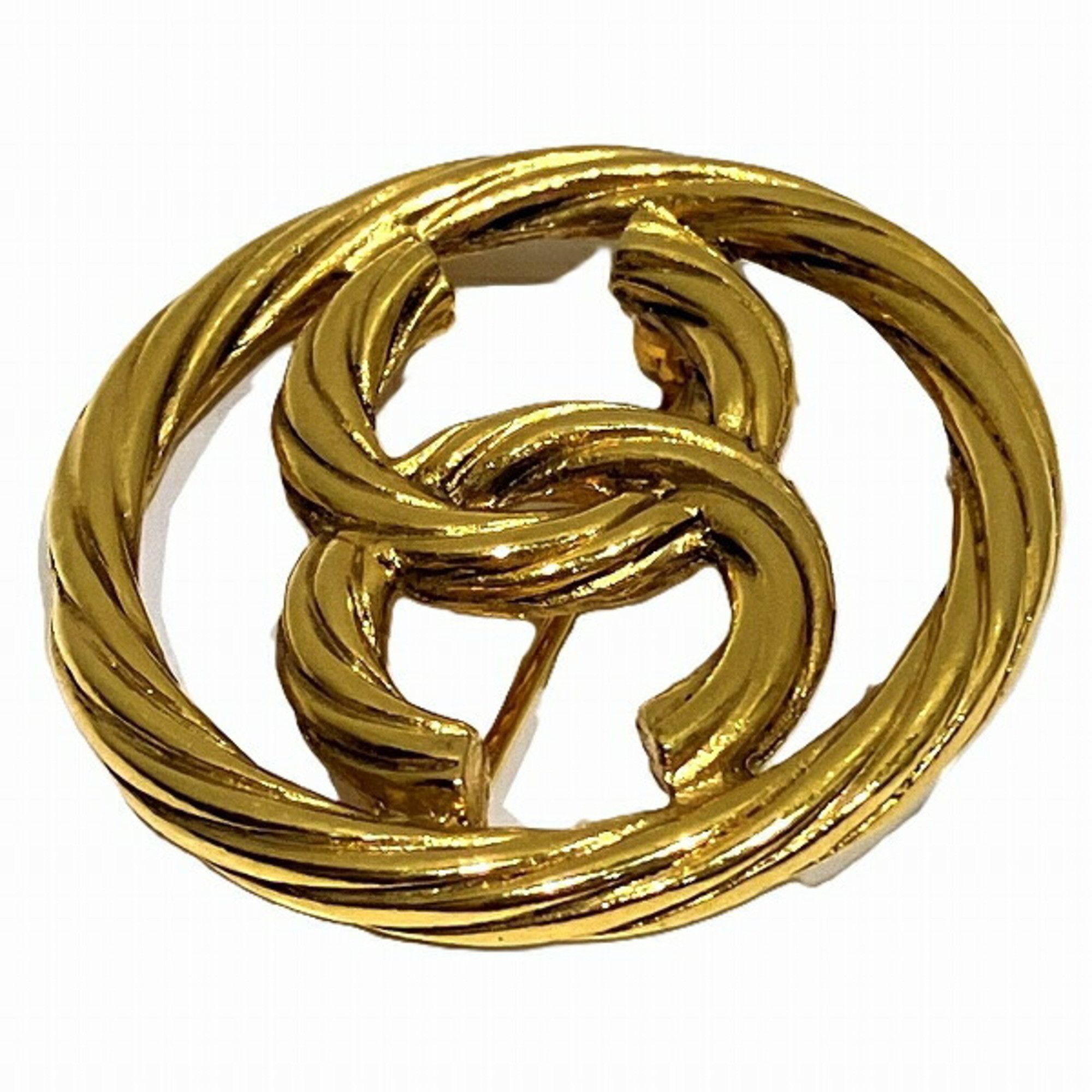 Chanel Chanel Coco Mark brooch Size ONE SIZE - 3 Thumbnail