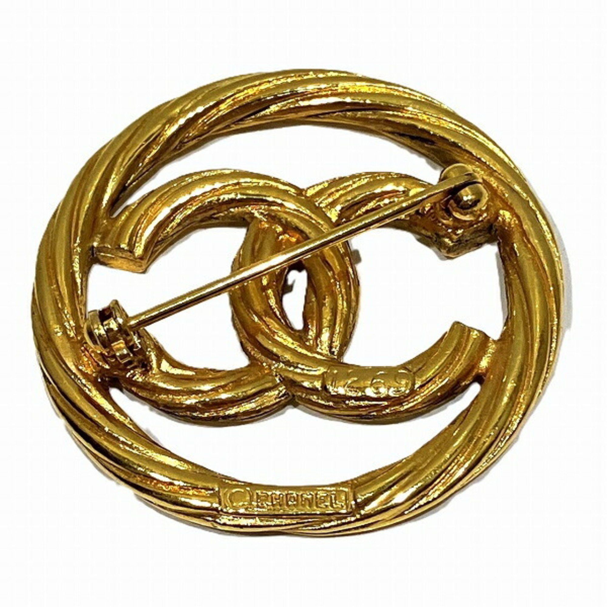 Chanel Chanel Coco Mark brooch Size ONE SIZE - 2 Thumbnail