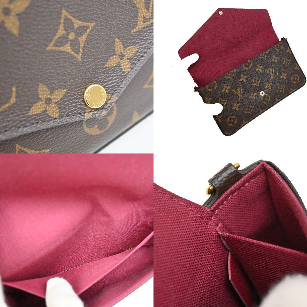 Louis Vuitton Louis Vuitton Felicie clutch Size ONE SIZE - 13 Thumbnail