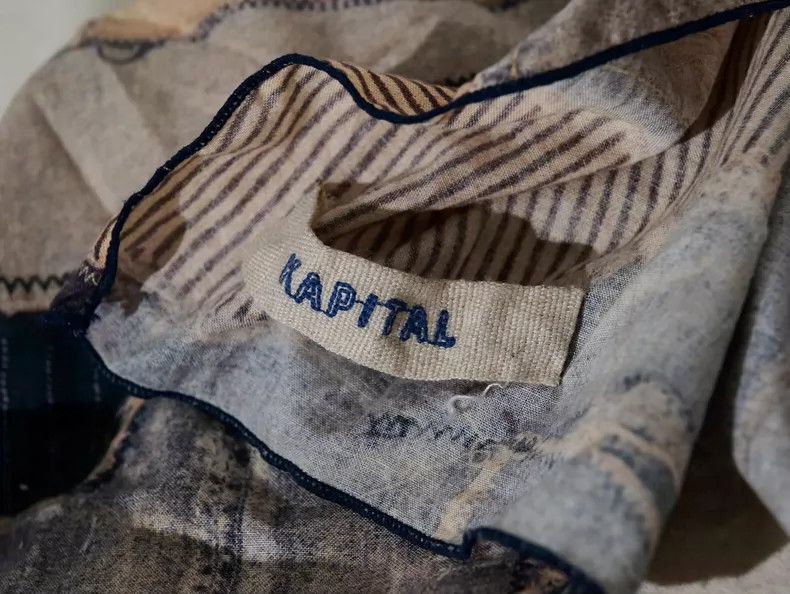Kapital Kapital Thin Scarf or Shawl with Prints Size ONE SIZE - 9 Thumbnail