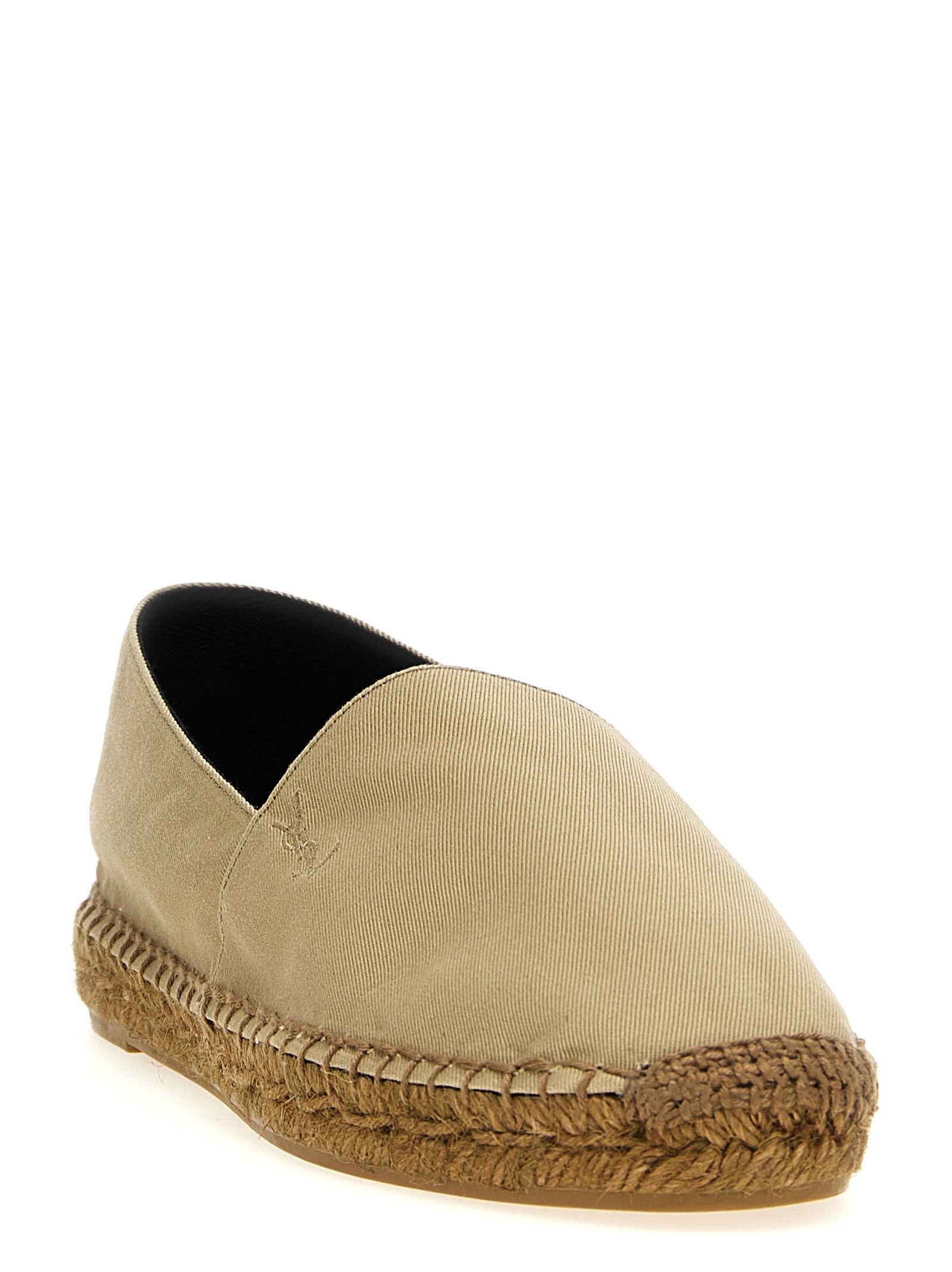 Saint Laurent Paris Logo embroidery espadrilles Size US 5 / IT 35 - 2 Thumbnail