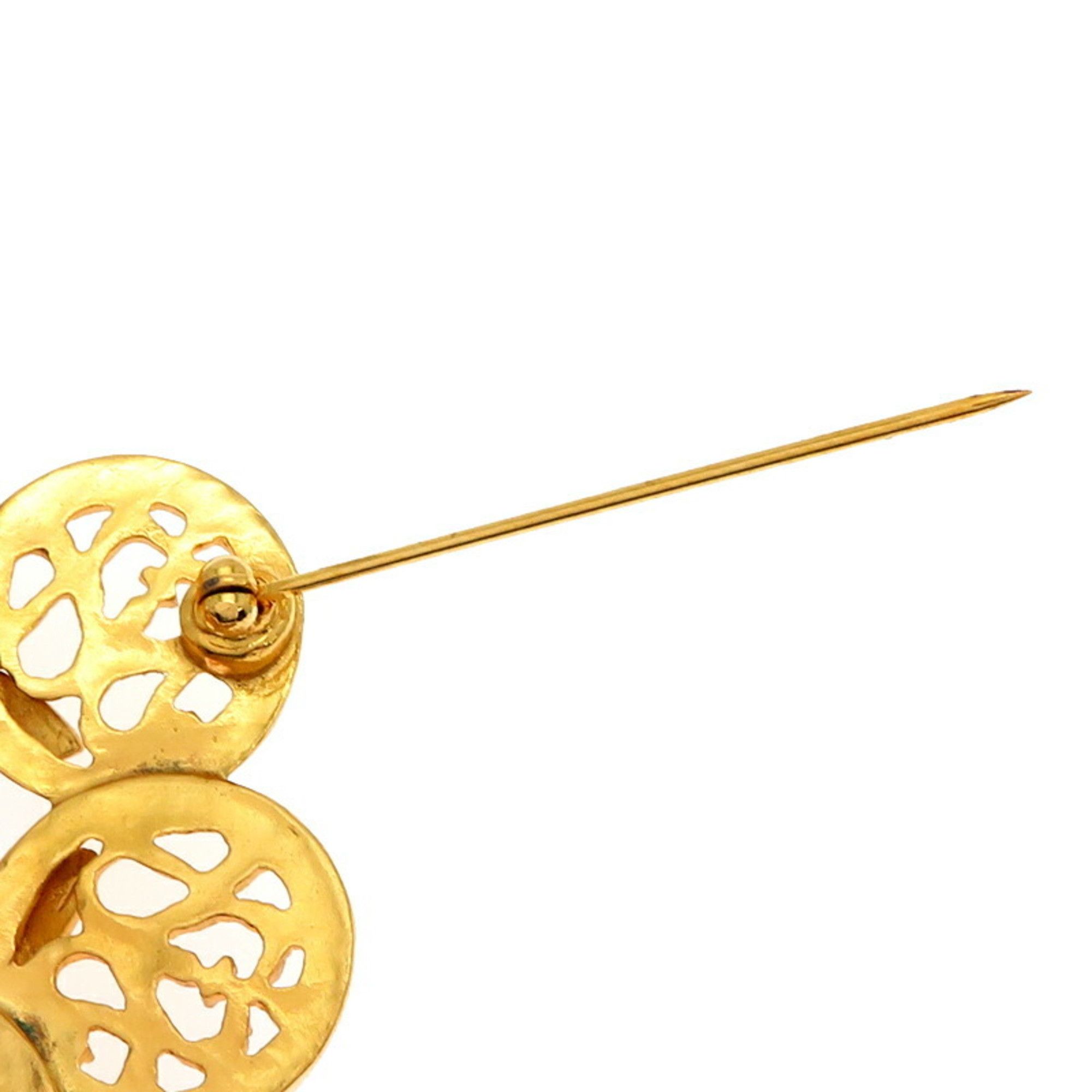 Chanel Chanel Coco Mark brooch Size ONE SIZE - 3 Thumbnail