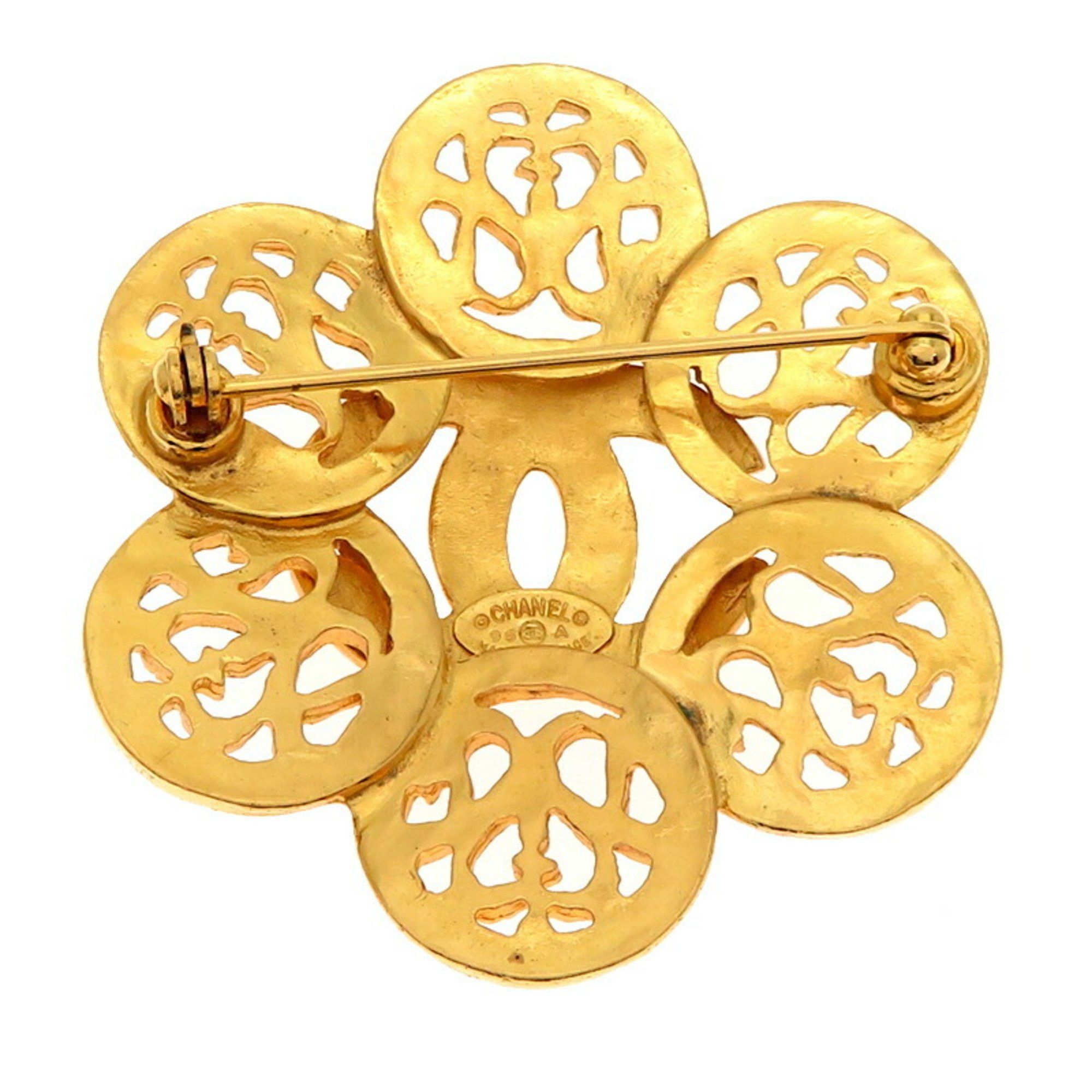 Chanel Chanel Coco Mark brooch Size ONE SIZE - 2 Thumbnail