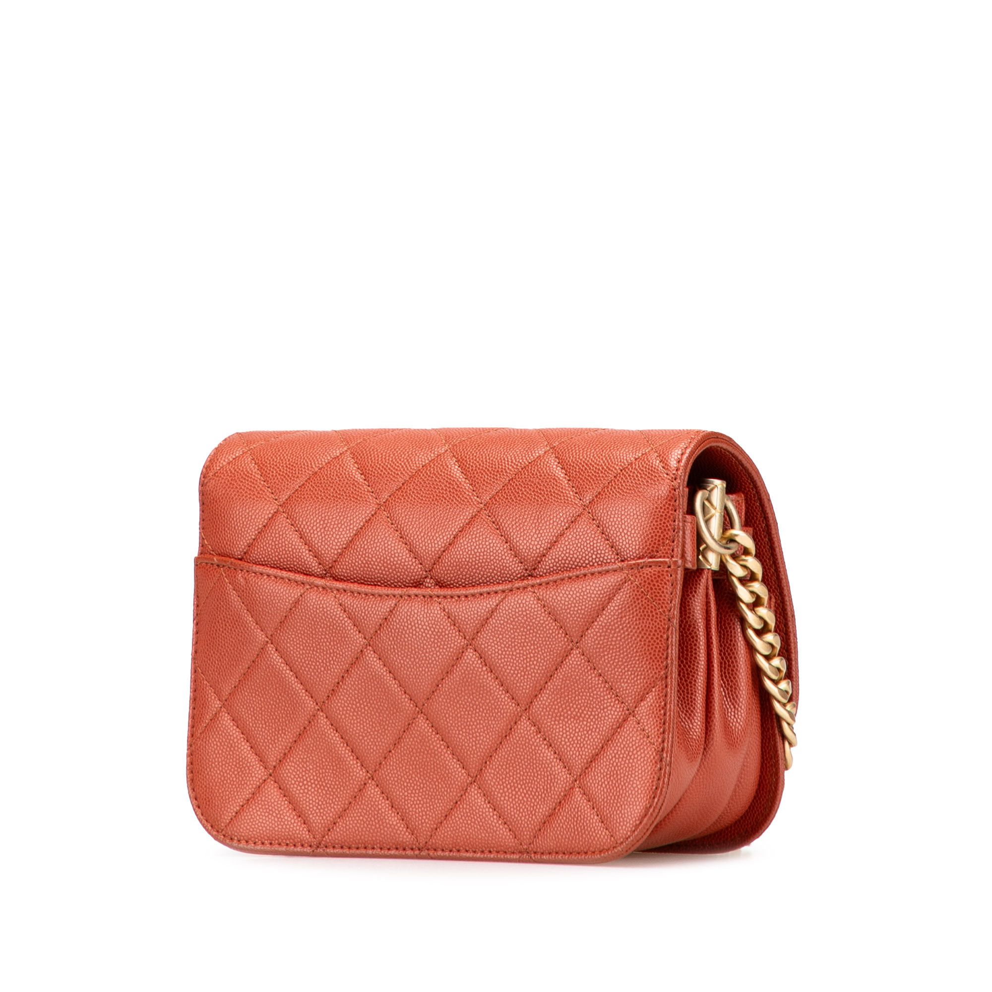 Chanel Chanel Mini CC Quilted Caviar Messenger Single Flap Size ONE SIZE - 2 Thumbnail
