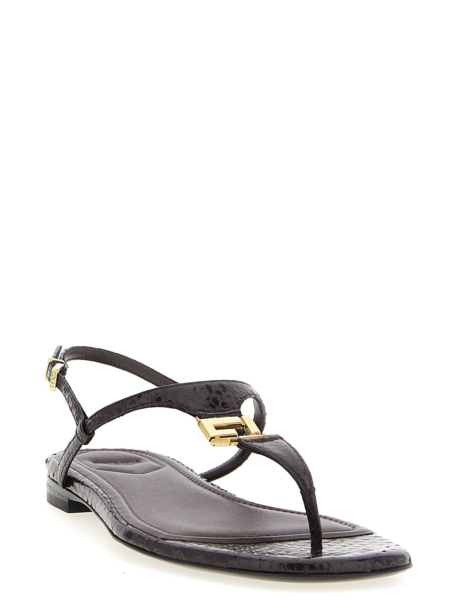 Fendi 'Fendi FFold' sandals Size US 7 / IT 37 - 2 Thumbnail