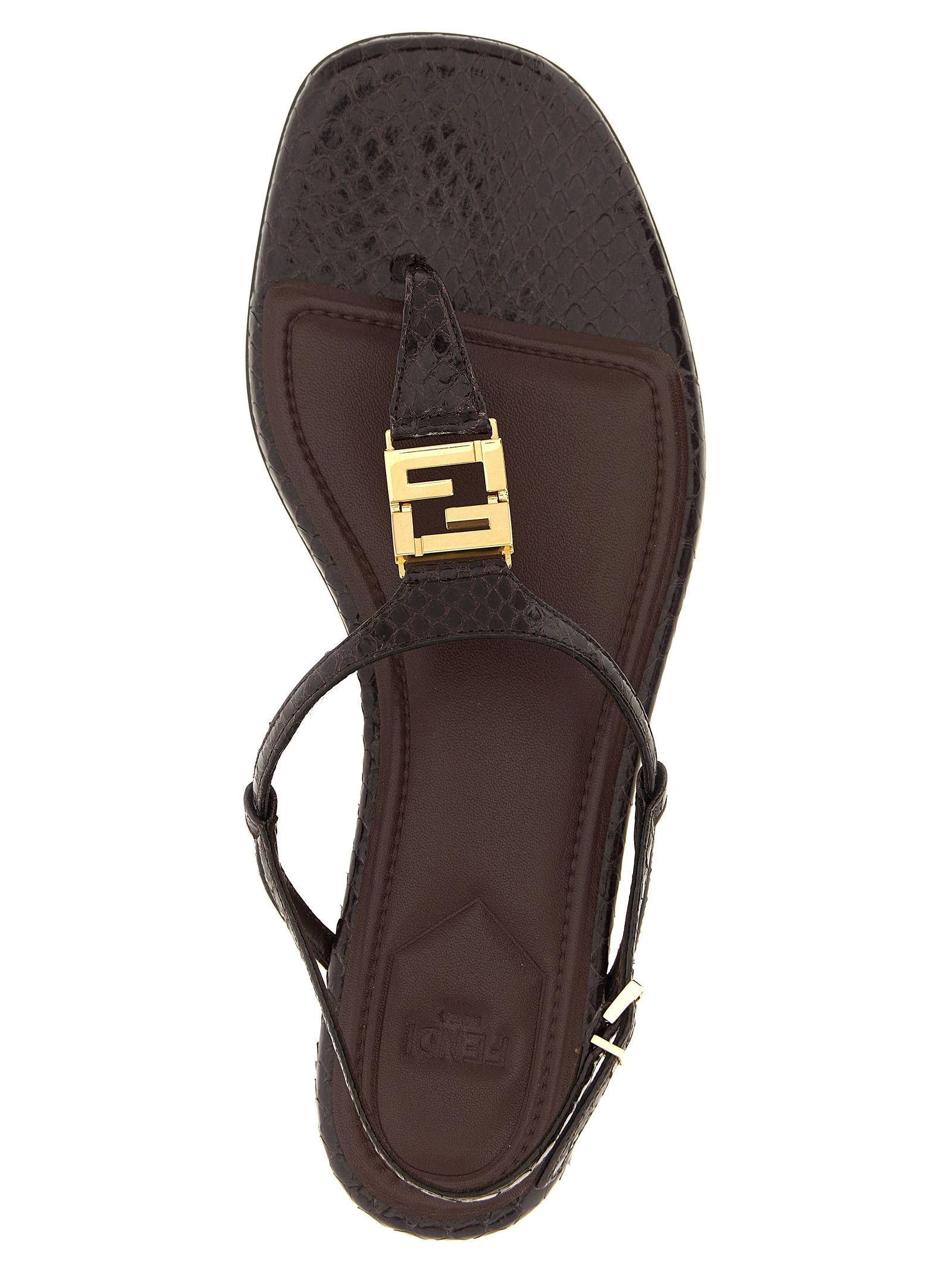 Fendi 'Fendi FFold' sandals Size US 7 / IT 37 - 4 Thumbnail